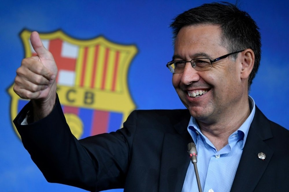 Bartomeu reviewed Barca's current situation. EFE