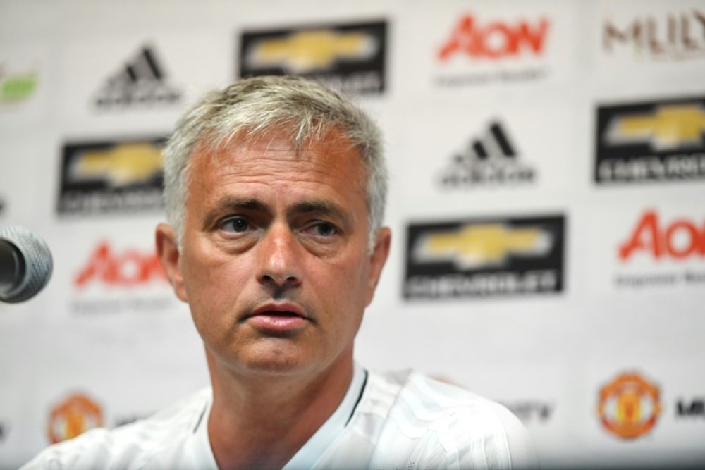 Lentraîneur de Manchester United José Mourinho, le 14 juillet 2017 à Los Angeles