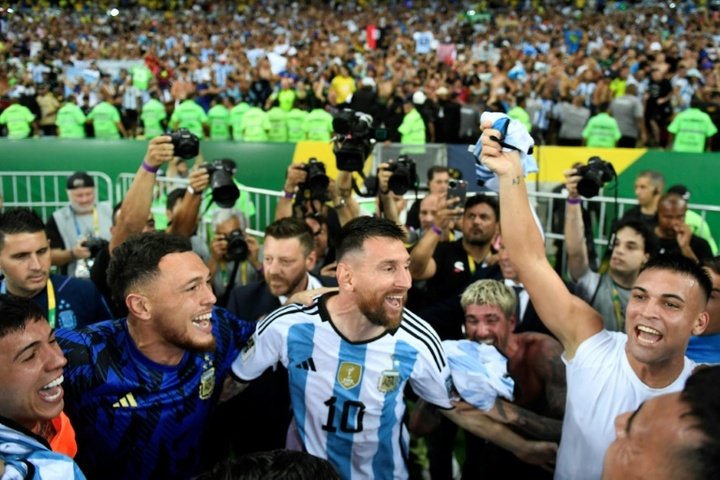 Messi hits out at Brazilian police for 'repression' of Argentina fans