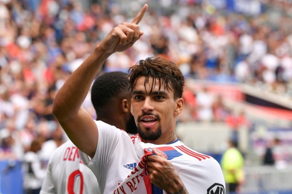 Le bel hommage de Paqueta à Juninho. AFP