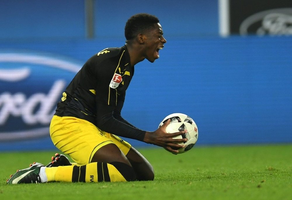 El Borussia comienza a pensar en un futuro sin Dembélé. AFP