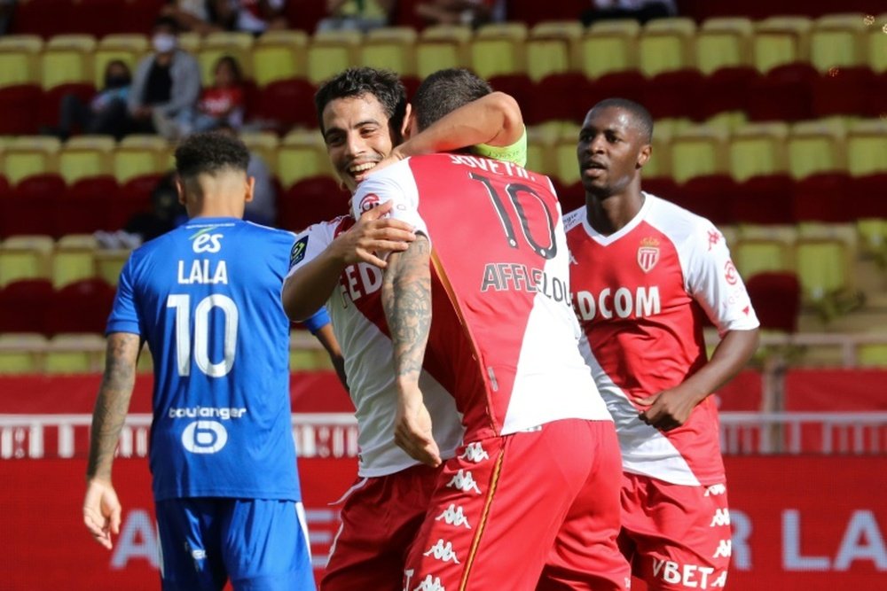 Monaco arrache la victoire à neuf contre onze contre Strasbourg. AFP
