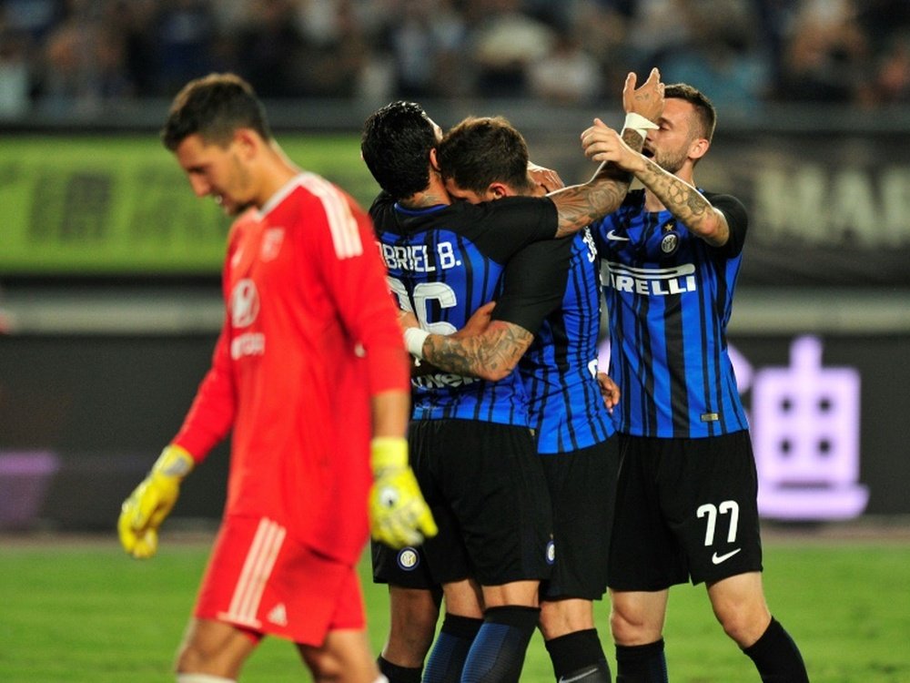 El Inter cierra la ICC con pleno de victorias. AFP/Archivo