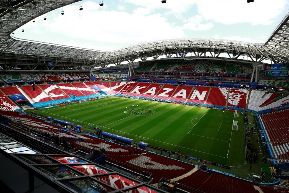 Kazan will host. AFP