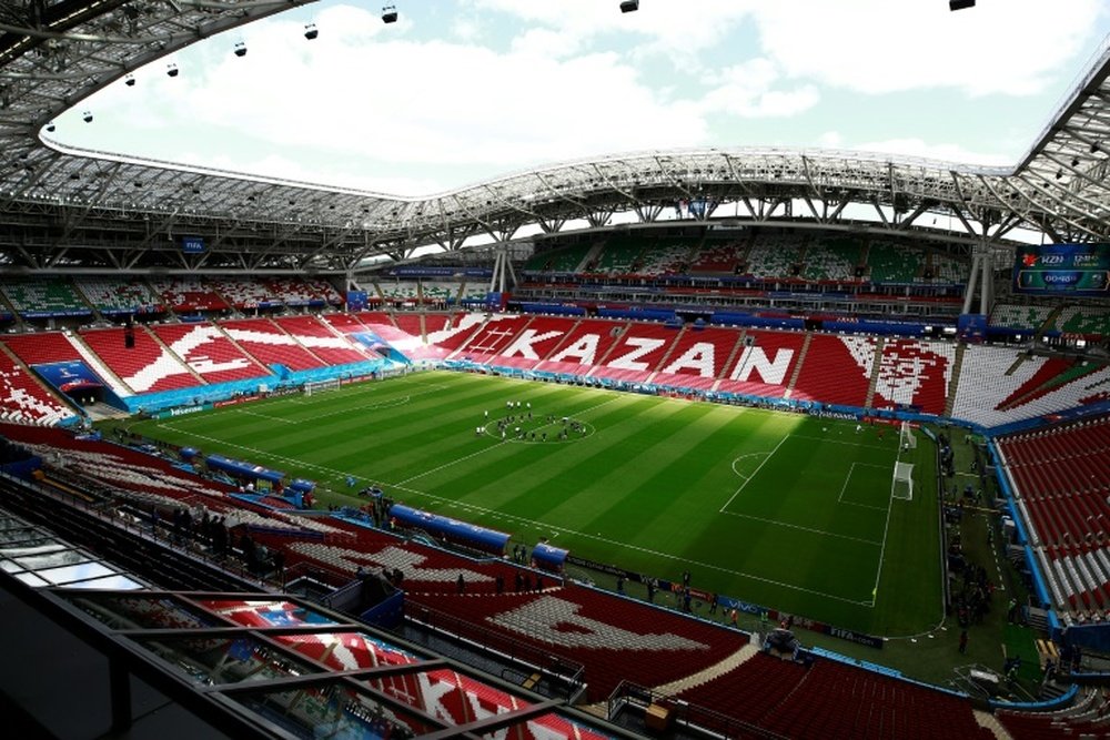 Kazan will host. AFP