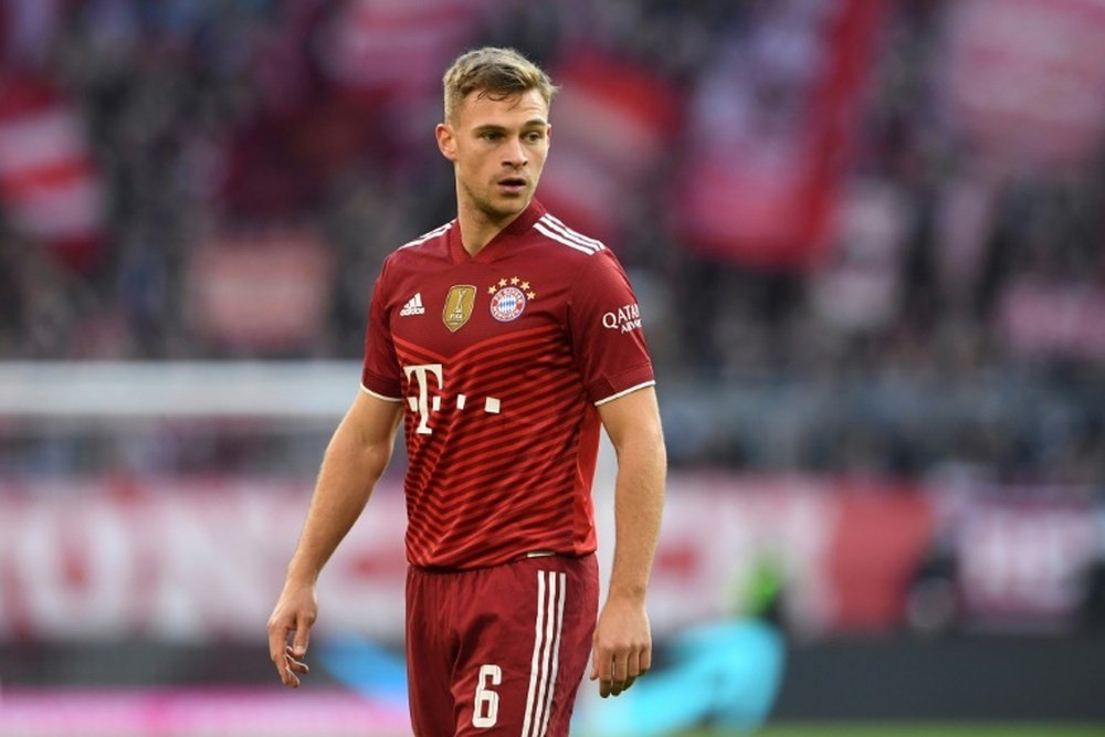 Kimmich acaba contrato con el Bayern en 2025. AFP