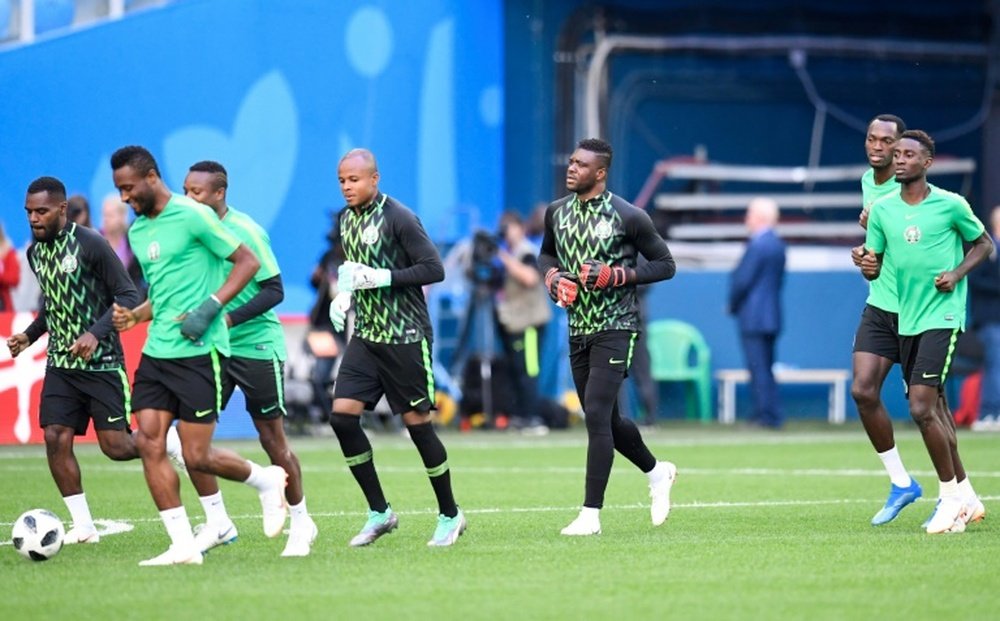 Nigeria quedó eliminada del Mundial. AFP