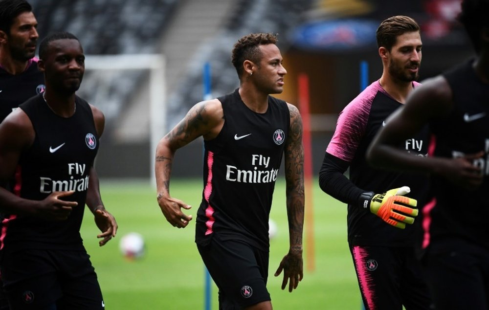 Neymar se rapproche de Barcelone. AFP