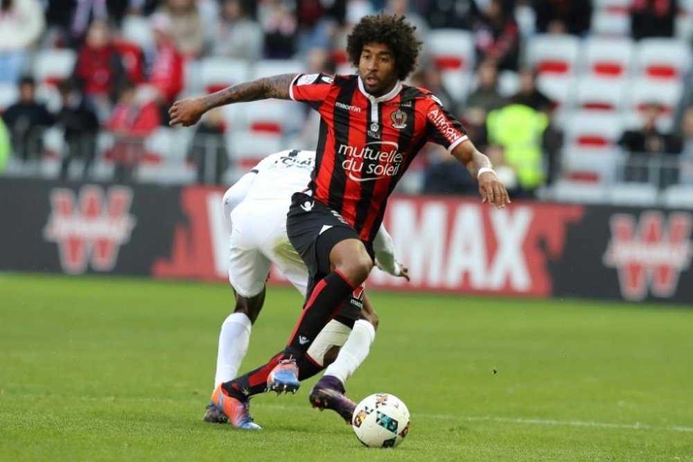 Dante et l'OGC Nice ont été accrochés par le FC Metz sur leur pelouse à l'Allianz Riviera. AFP