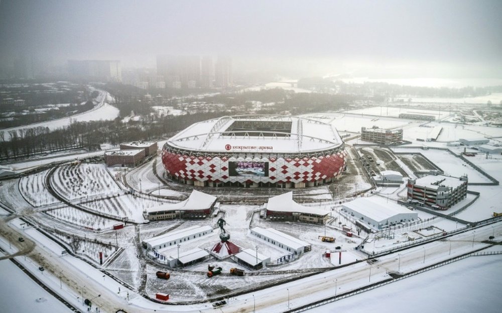 Le stade du Spartak Moscou. AFP