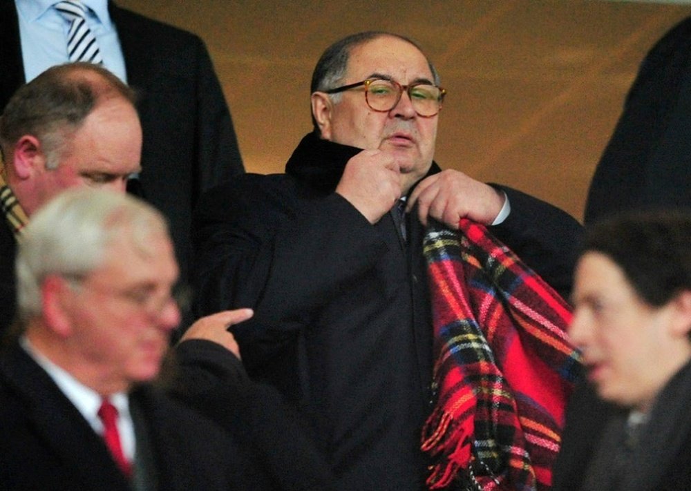 Usmanov quiere meterse de lleno en el fútbol inglés. AFP