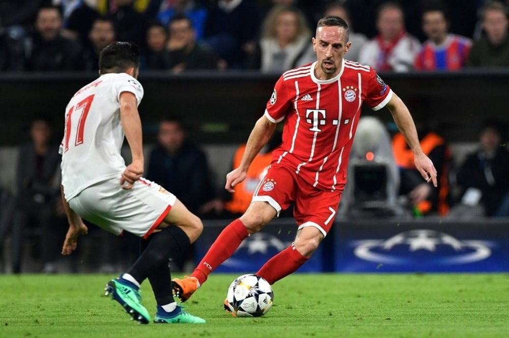 Ribery encore à Bayern au moins une saison. AFP