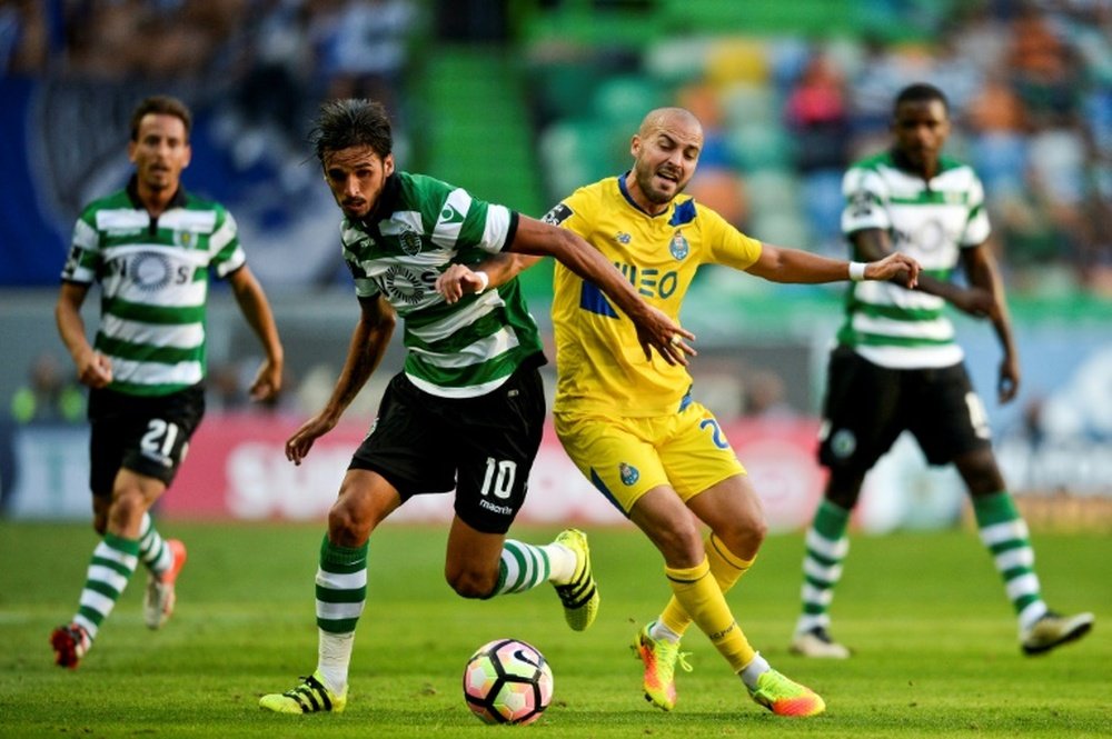 Le choc Sporting-Porto, le 28 août 2016 à Lisbonne. AFP