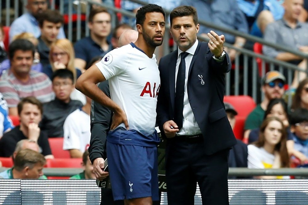 Mousa Dembélé y Héctor Herrera acaban contrato el próximo verano. AFP