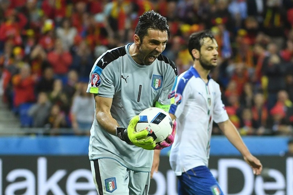 El guardameta italiano ha recordado que los segundos partidos nunca se les han dado bien. AFP