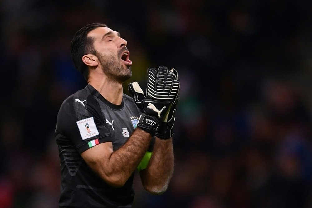 La Italia de Buffon se quedó fuera del Mundial. AFP