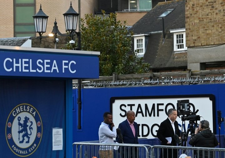 O Chelsea sentirá os seus adeptos em Wembley.AFP
