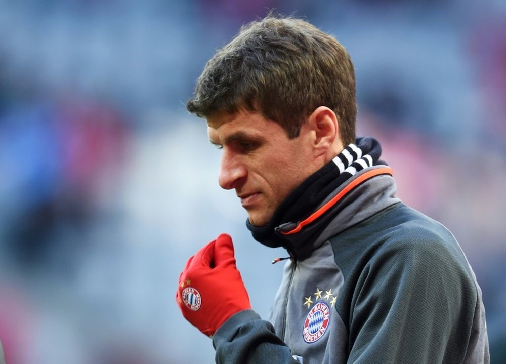 Müller não está de saída do Bayern. AFP