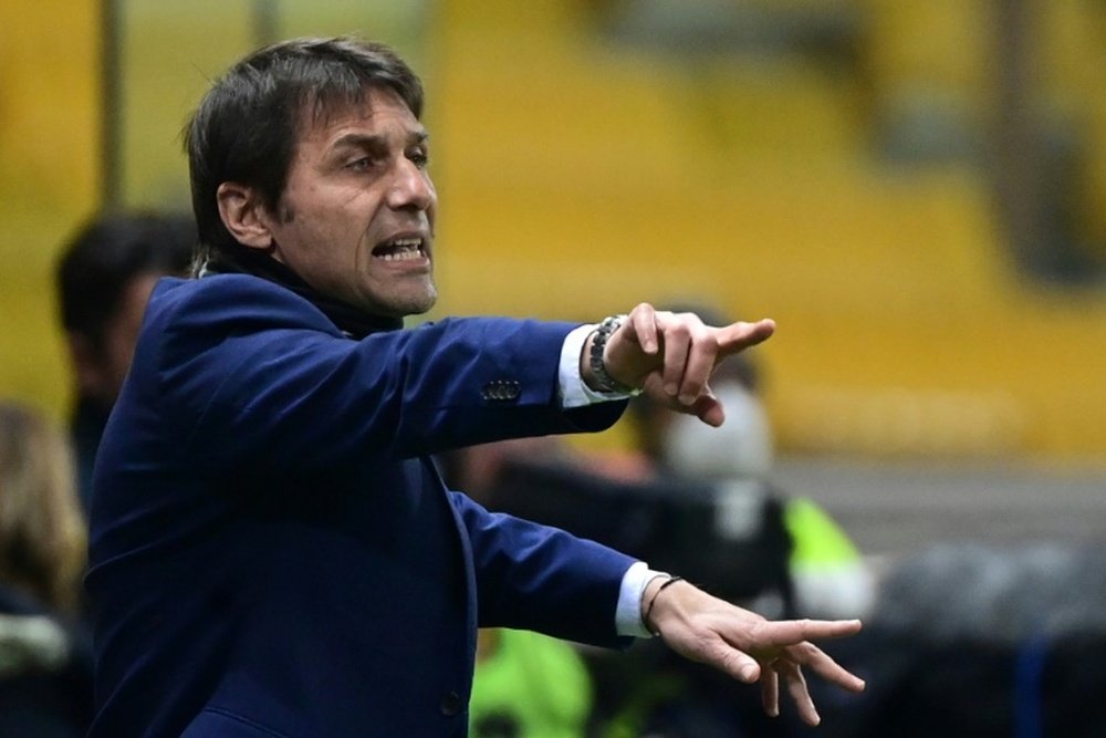 Conte will become one of the best paid managers in world football. AFP
