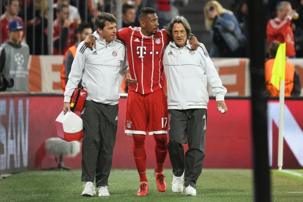 Boateng looks set to be sidelined for a while. AFP