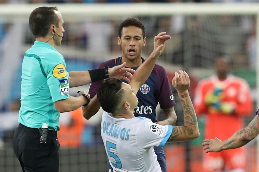 Neymar não terminou a partida. SportTV