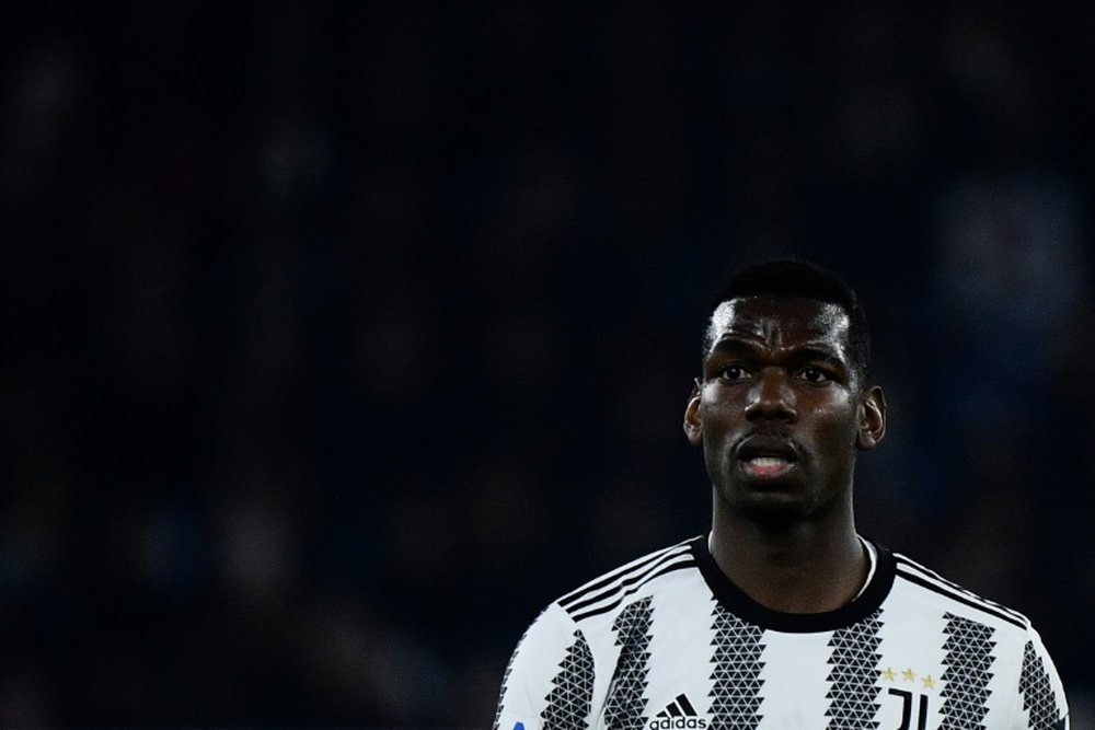 Pogba dio positivo en testosterona tras el Udinese-Juventus. AFP