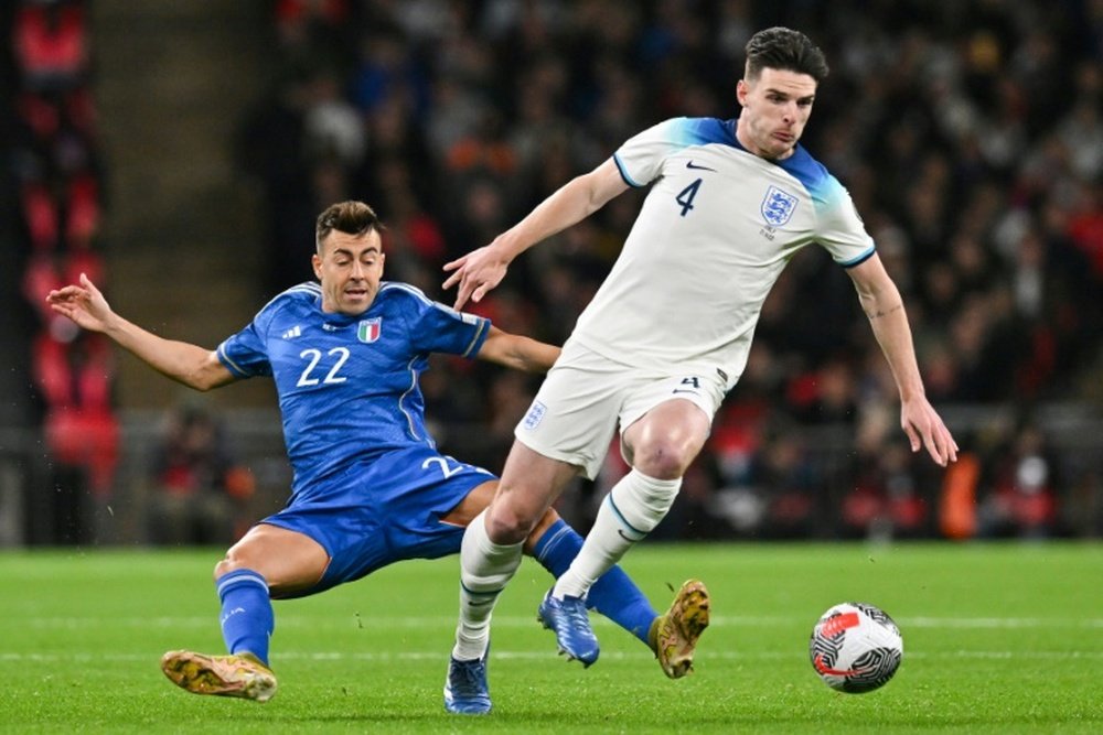 Rice joined Arsenal for £105m from West Ham in the summer. AFP