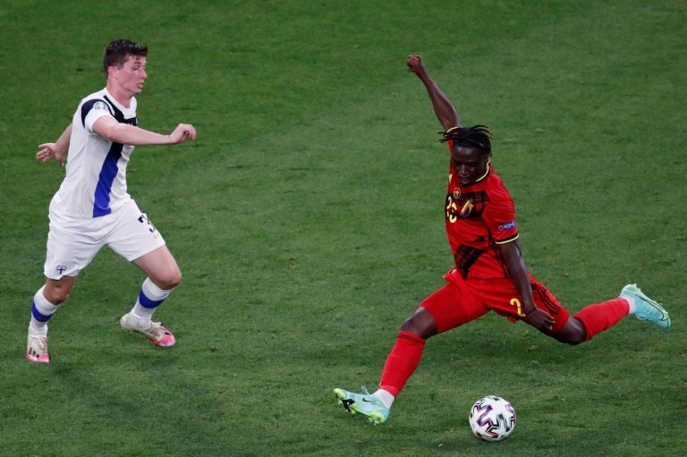 Doku est fan de Lukaku et Hazard. AFP