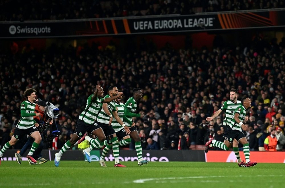 Arsenal sorti par le Sporting. afp