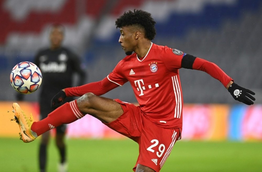 Kingsley Coman vive momento de definição de seu futuro. AFP