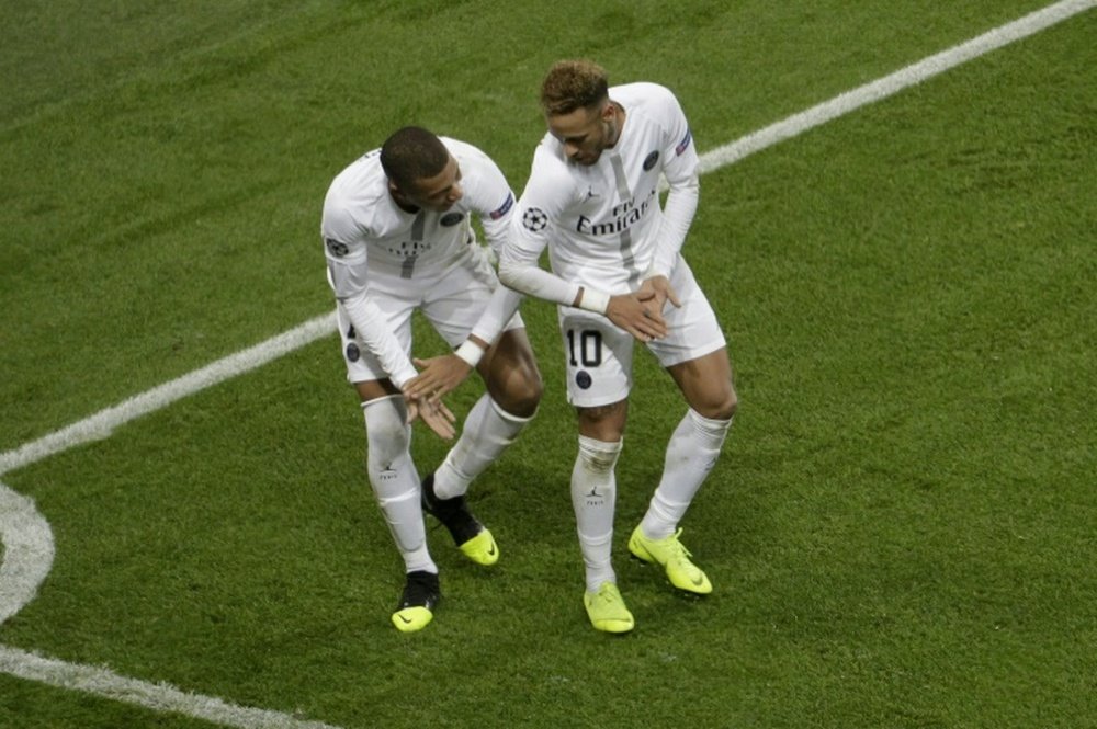 Amavisca ve a Mbappé y Neymar aptos para el Madrid. AFP