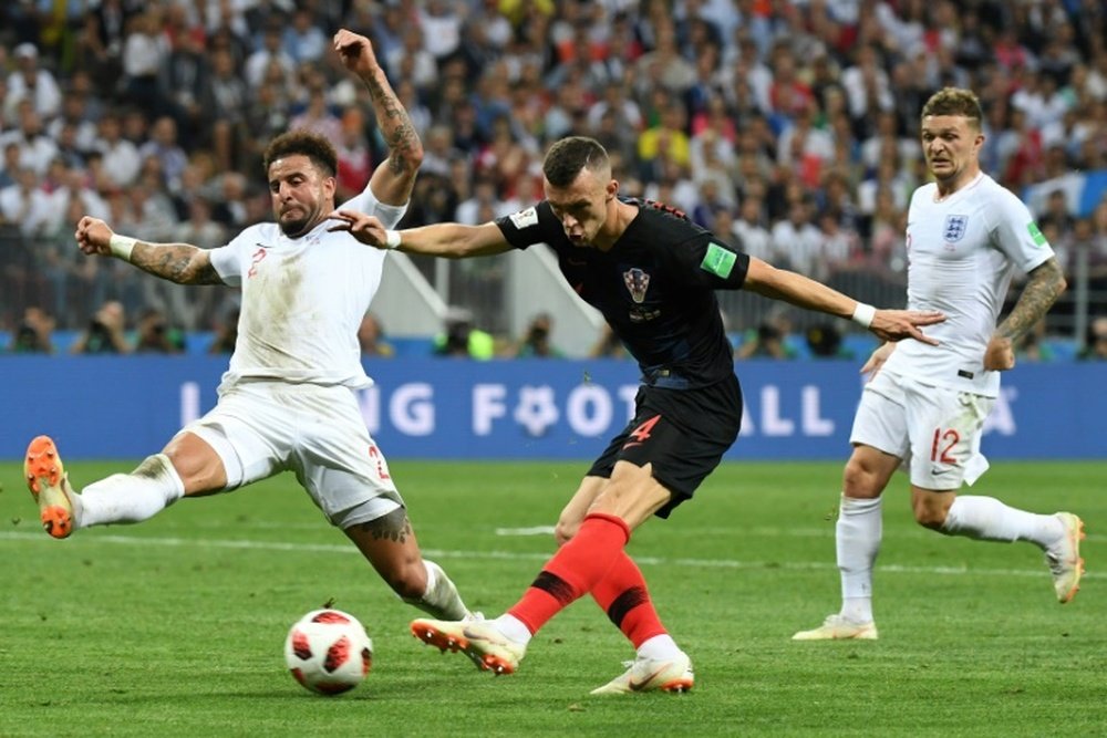 Croacia, finalista del Mundial. AFP