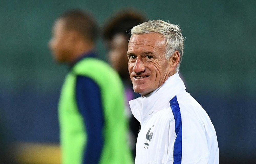 Deschamps va rester à la tête de l'équipe de France. AFP