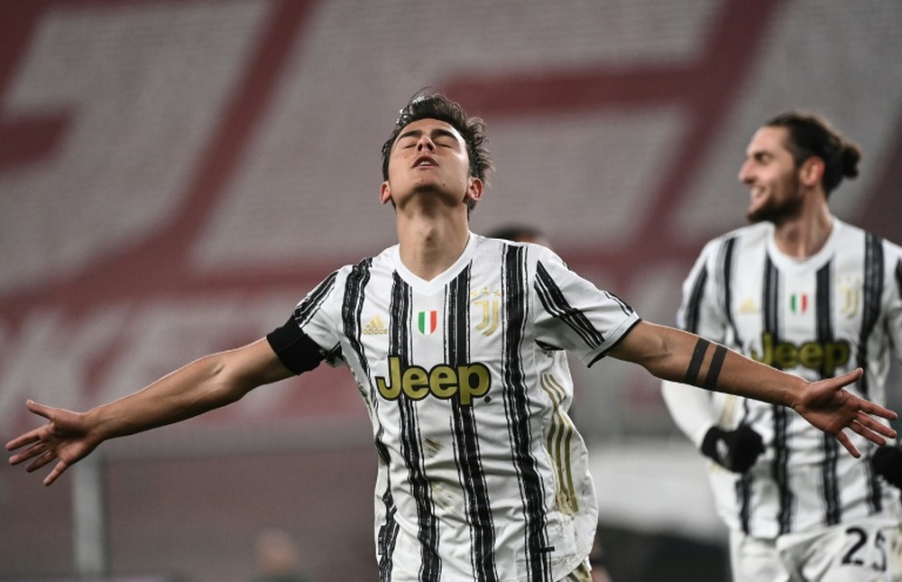 La renovación de Dybala por la Juve, a dos millones de distancia. AFP