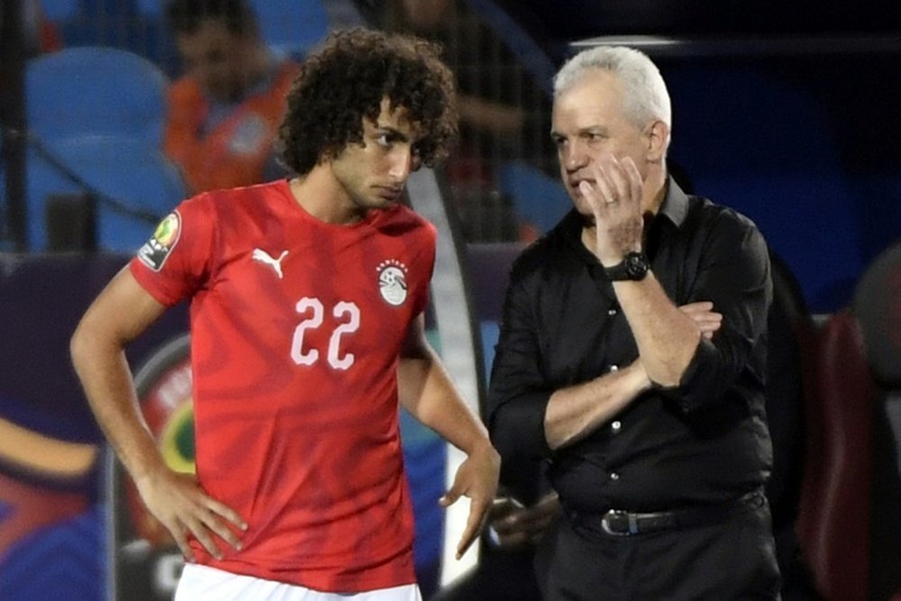 Extraño mercado de fichajes para el internacional egipcio Amr Warda. AFP