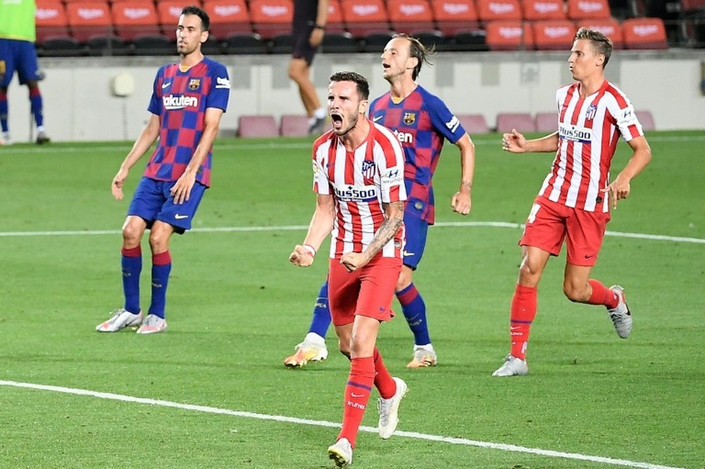 Saúl veut réaliser une grande saison avec l'Atlético. AFP