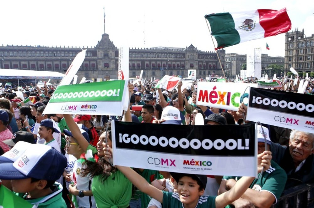 México no deja de soñar. AFP