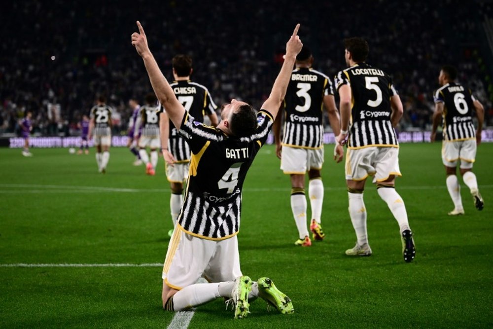 La Juventus acabó con la mala racha. AFP