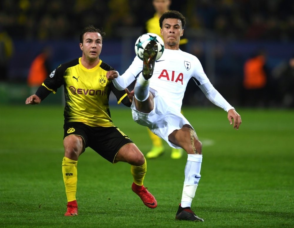 Dele Alli couldbe set for a bumper pay rise. AFP