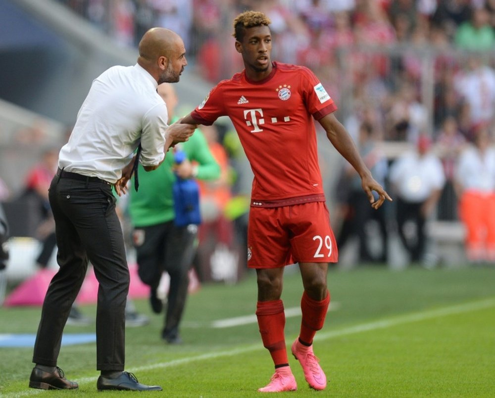 Bayern are likely to sign Coman on a permanent deal. AFP
