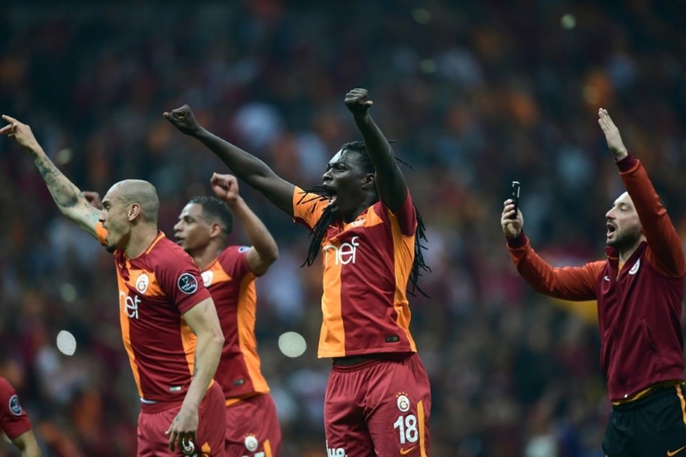 Galatasaray a predu 3-0 contre Akhisar. AFP
