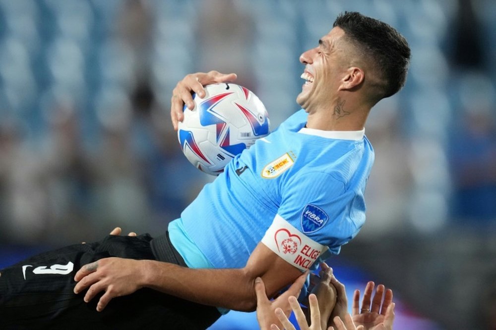Suarez will play for Uruguay for the last time. AFP