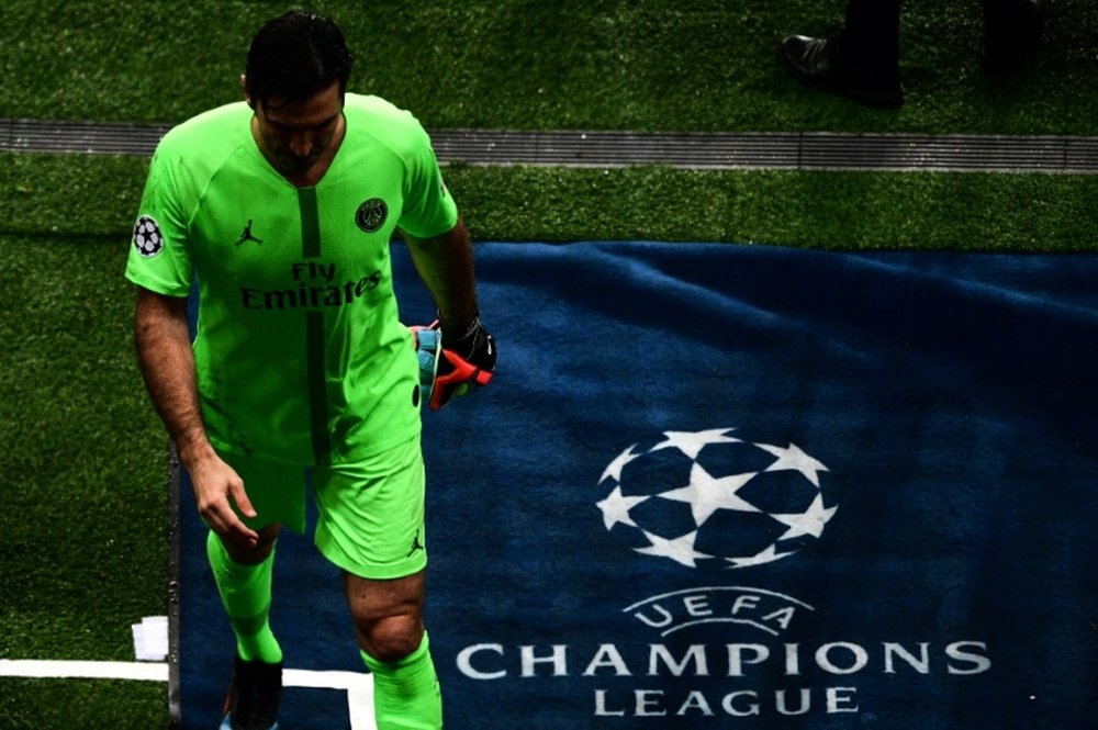 Buffon vivirá su último partido en París... de la temporada o de su vida. AFP