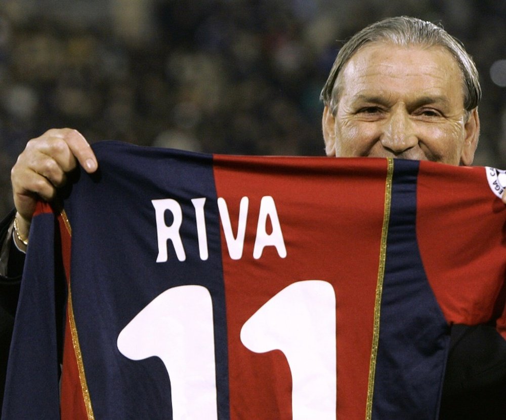 Fallece Gigi Riva, máximo goleador de la historia de Italia. AFP