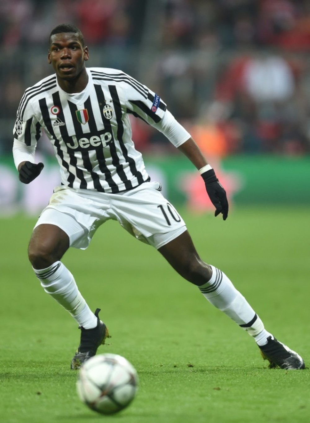 Pogba in action for Juventus. BeSoccer