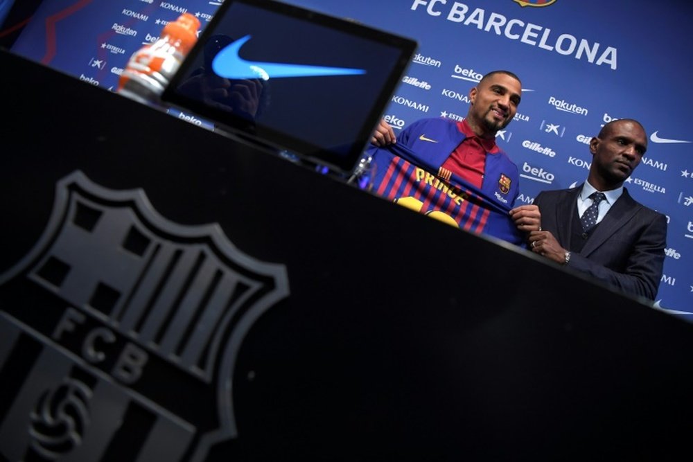 L'avenir de Denis Suarez est incertain. AFP