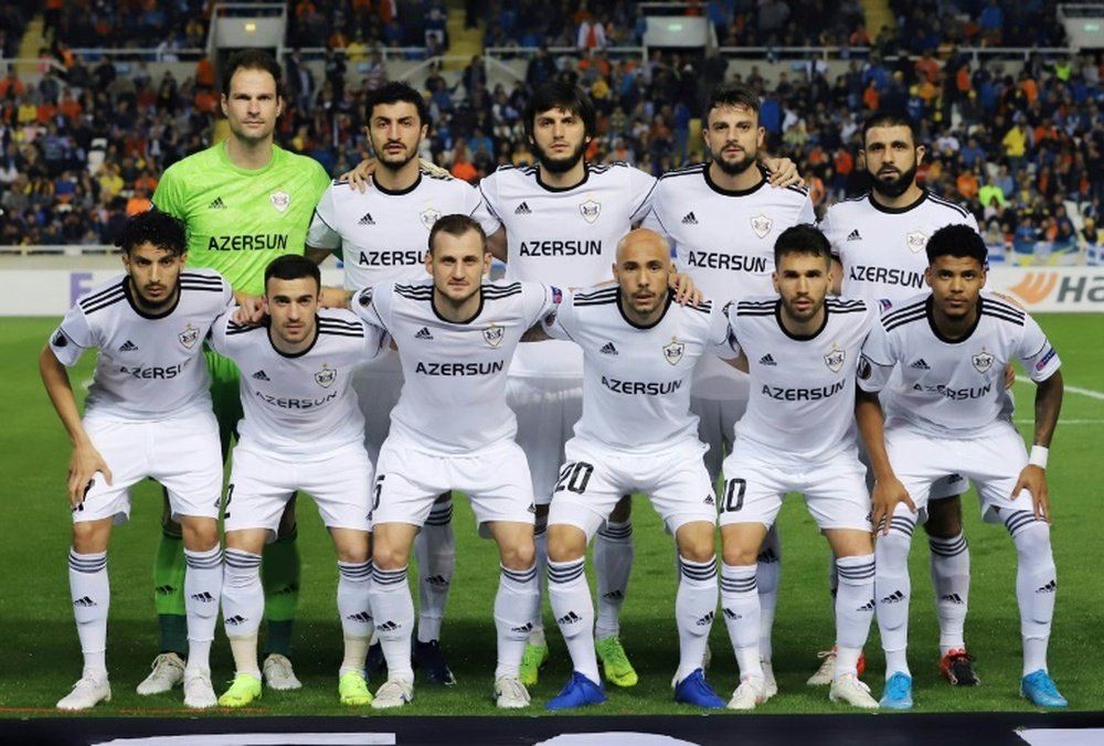 Qarabag have been investigated because of their head of press. AFP