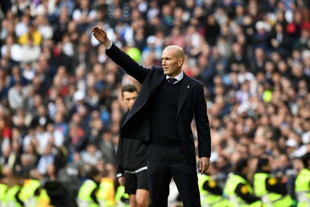 Comment Zidane a motivé ses joueurs en début de saison. AFP