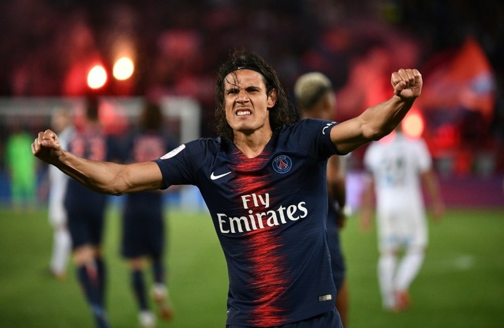 Cavani dismissed suggestions that playing in Ligue 1 negatively affects PSG in Europe. AFP
