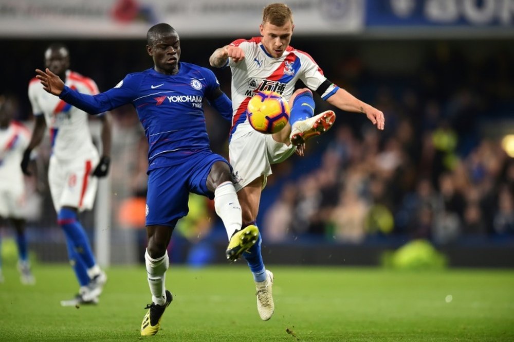 Kante is a key man for Chelsea. AFP